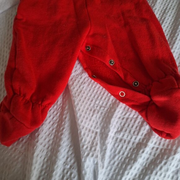 red jumper with clouds 0-6 months - Picture 6 of 8